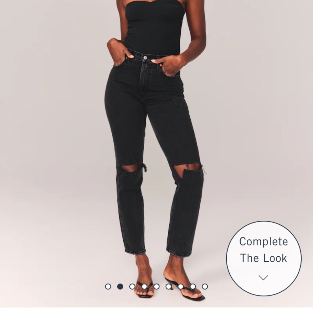 Curve Love Ultra High Rise 90s Straight Jean
